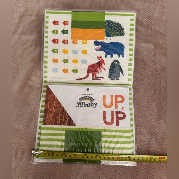 NWT Eric Carle ‘Up, Up I Go' Growth Chart - Multicolor - Picture 6 of 6